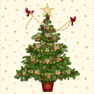 Holiday Flair Panel by Art Loft for Studio E Fabrics, 3780PM-44