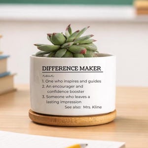 Puede incluir: Una taza de cerámica blanca con un asa negra y el texto "But First, Coffee" en negro, con una fuente de estilo manuscrito. La taza está sobre una superficie blanca.