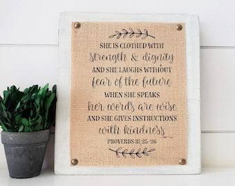 Proverbs 31 Bible verse print