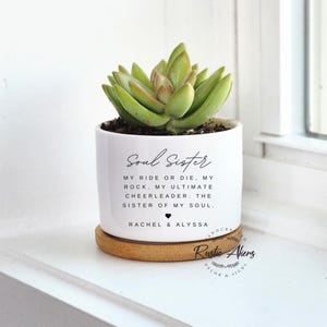 Personalized Mini Planter