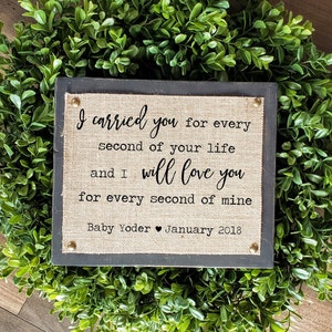 miscarriage keepsake, baby loss gift, infant loss, sympathy gift for loss of pregnancy, miscarriage gift, miscarriage memorial, plaque