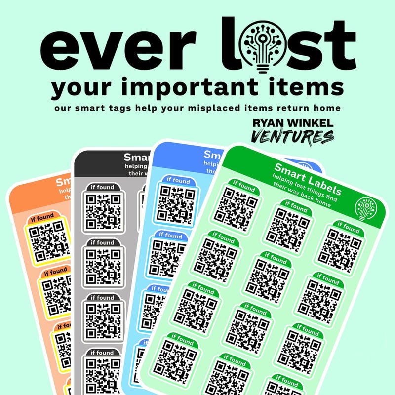 Found Sign Sticker Lost & Found Sign - Etsy