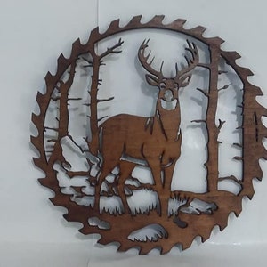 Deer Carving, 3D Wood Wall Art, Wood Cabin Décor, Deer Wall Hanging, Wall  Hanging, Rustic, Animal Wood Carving, Wildlife Carving 