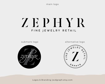 Custom Minimalist Logo Design | Modern Business Branding (Digital Files)