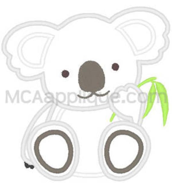 Koala-Applikation-Design | Etsy