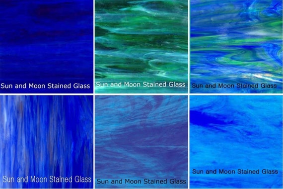 thumbnail image 2 of 8" X 6" Stained Glass Sheet - Brown And Amber Streaky Granite (wissmach 2 of 9