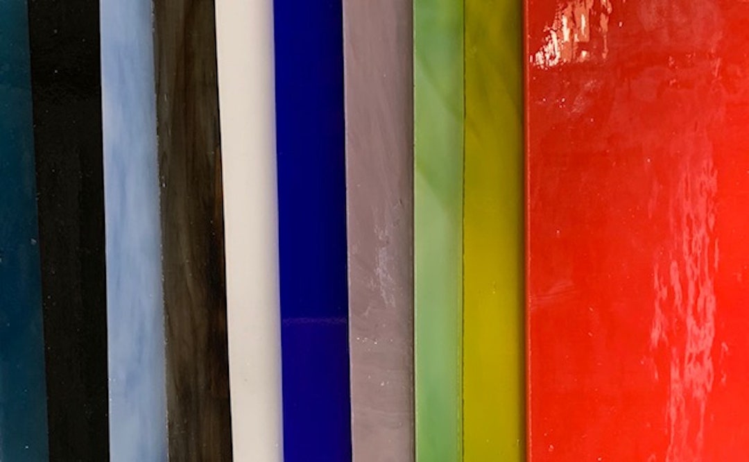 System 96 COE 96 Clear Fusible Glass Sheets - 6 Inch X 6 Inch, Pack Of 6 - View #8
