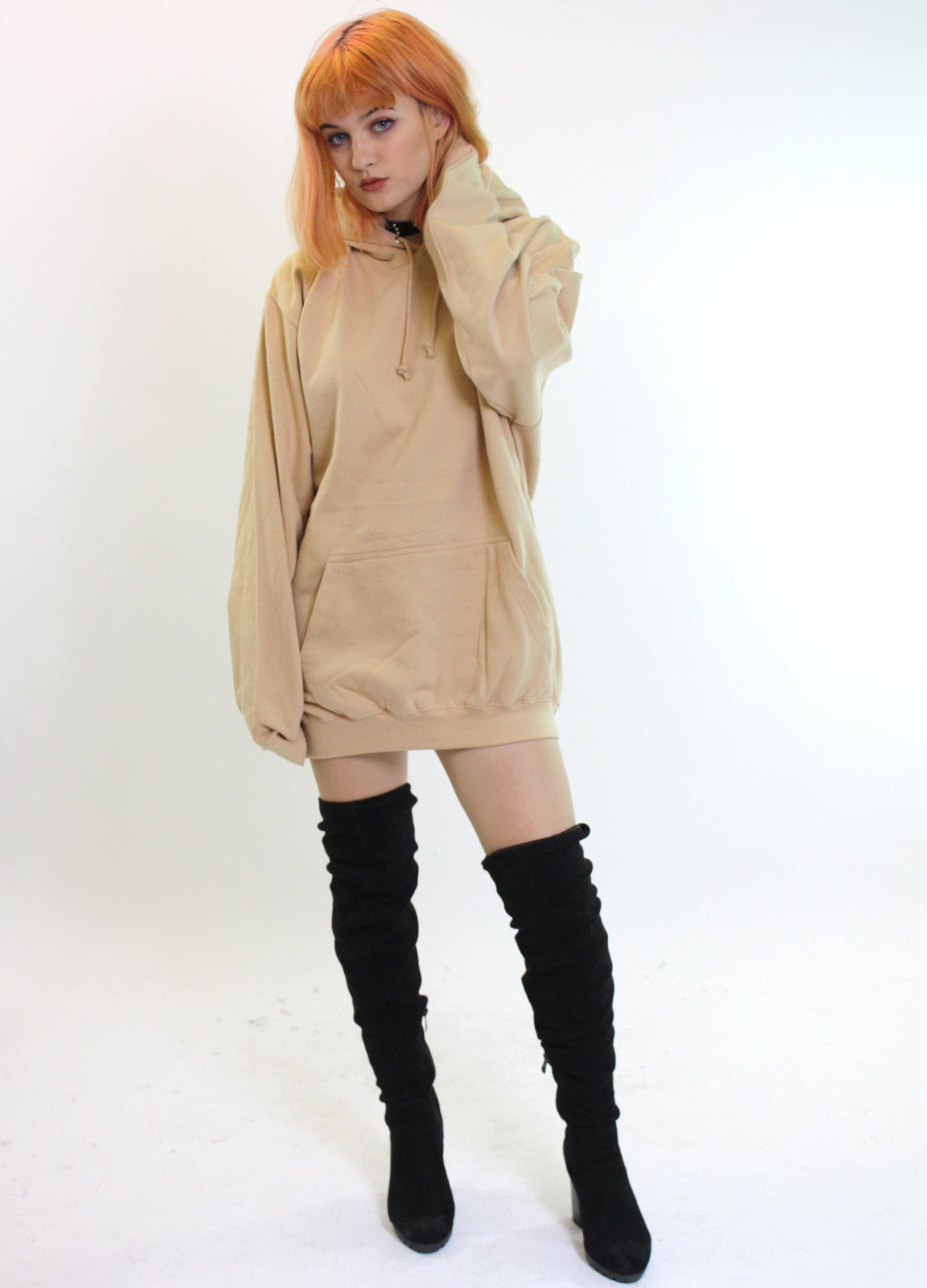 baggy hoodie dress