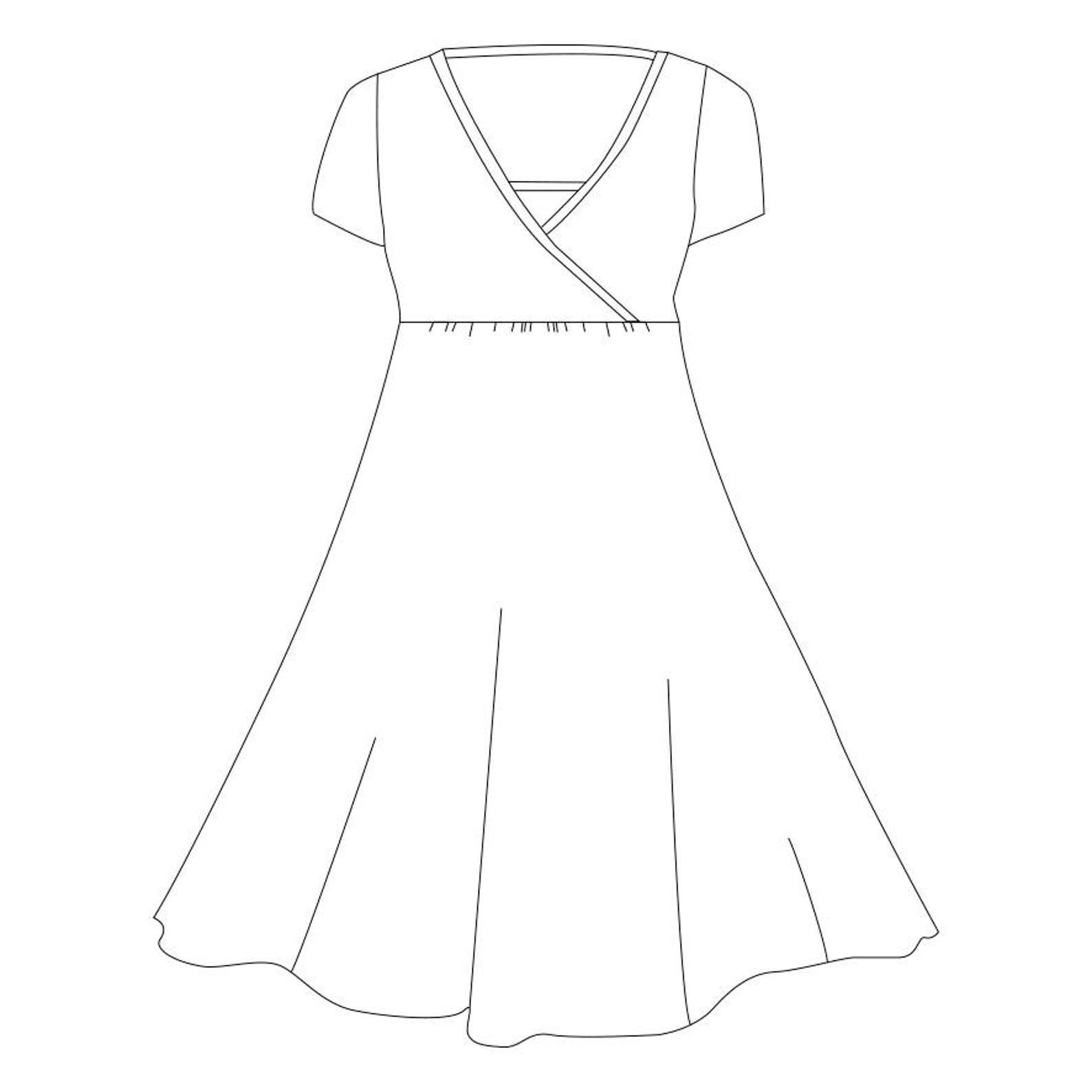 Pattern Maternity Dress Size SXL / Pattern Nära Gravid Och Etsy