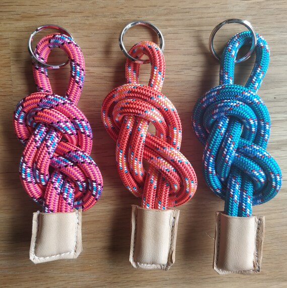 Keyrings Noeud Marin Knot Key Ring Etsy
