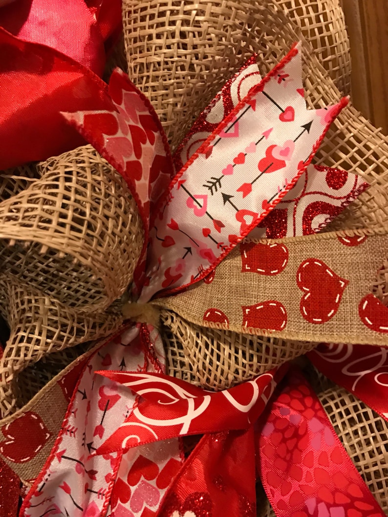 Happy Valentine/'s Day Wreath Valentine Wreath Valentine/'s Wreath Heart Wreath Love Wreath