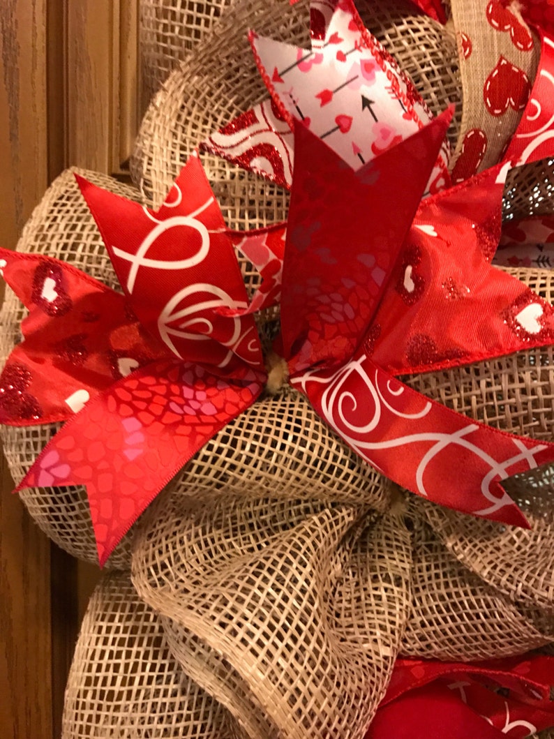 Happy Valentine/'s Day Wreath Valentine Wreath Valentine/'s Wreath Heart Wreath Love Wreath