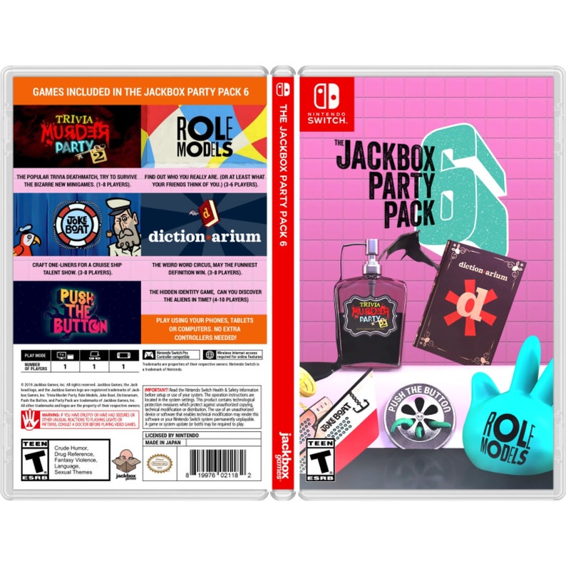 the jackbox party pack cd case the jackbox party pack cd case