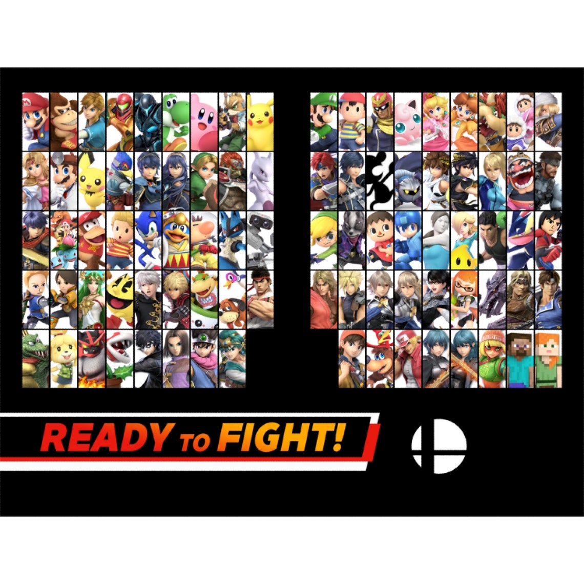 Super Smash Bros. Ultimate: Replacement Game Case For the | Etsy