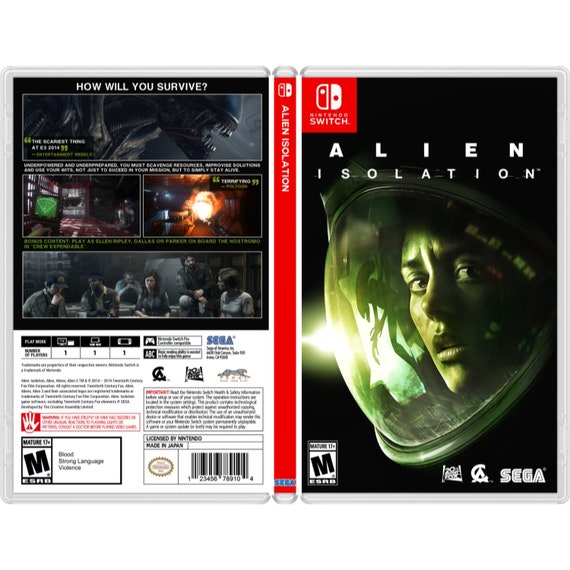 alien isolation switch physical