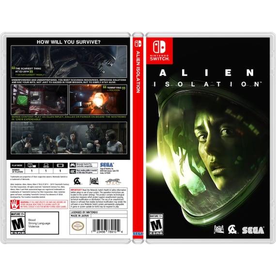 alien isolation switch physical