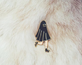 11 Roller ghost pin / enamel pin / badge