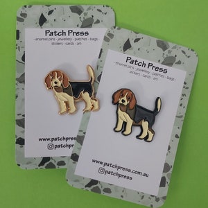 Beagle Pup Dog Enamel Pin
