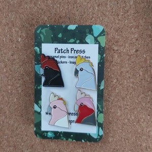 Australian Cockatoo Enamel Pin image 8