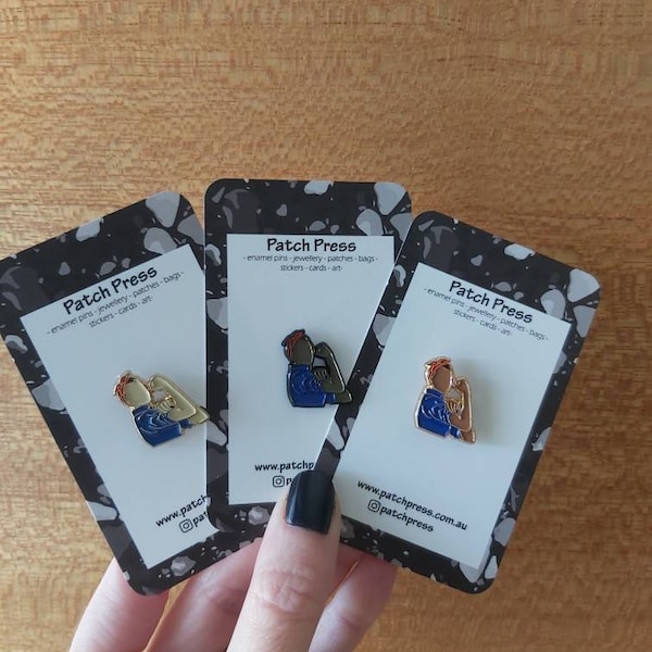 Rosie - female empowerment Enamel Pin