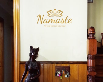 Namaste Vinyl Wall Decal