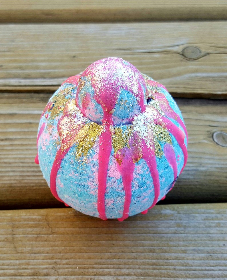 Unicorn Treat Bath Bomb, Magical, Glitter, Unicorn Lover Etsy Canada