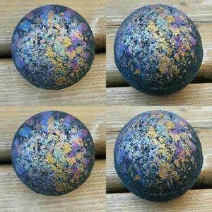 Galaxy Bath Bomb, Intergalactic bath bomb, glitter bomb image 2