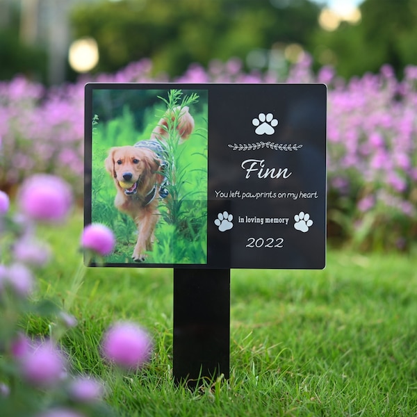 Pet Grave Markers Etsy