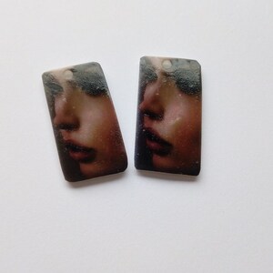 charms in crazy plastic - handmade creation
