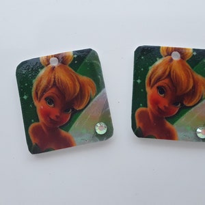 charms in crazy plastic - handmade creation