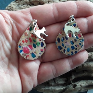 nouveau composition - Gouttes tissu rigide prédécoupées pour création de bijoux