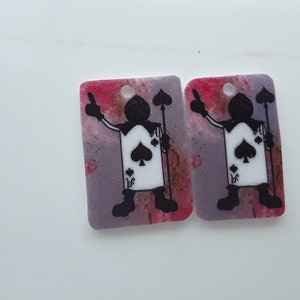 charms in crazy plastic - handmade creation