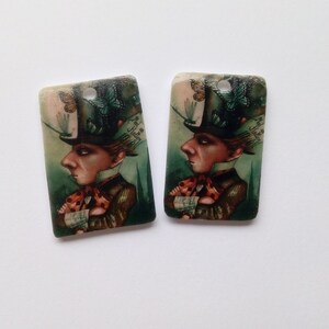 charms in crazy plastic - handmade creation