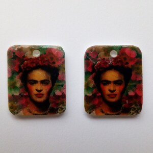 charms in crazy plastic - handmade creation