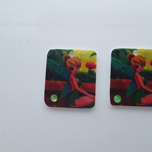 charms in crazy plastic - handmade creation