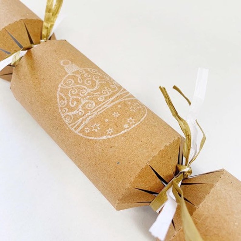 Eco friendly luxury Christmas crackers 6 eco crackers Etsy