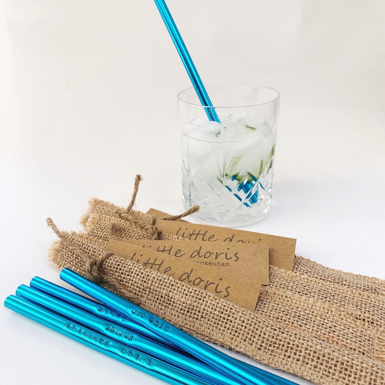 metal straw, eco friendly straw, reusable straw image 6