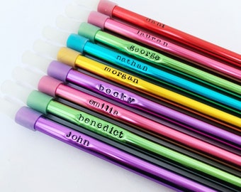 Personalised metal straw, eco friendly straw, reusable straw