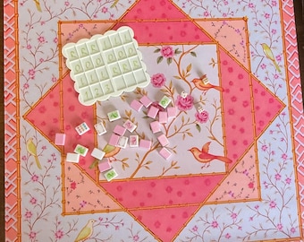 3D Printed Mahjong Practice Board, American Mahjong Solo Play Training Tool