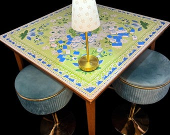 Tapete de juego de Mahjong Simply Delightful de 31,5 x 31,5 cm.