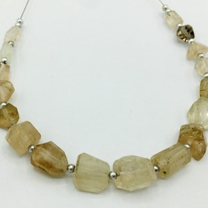 1 Strand Topaz Beads @J767