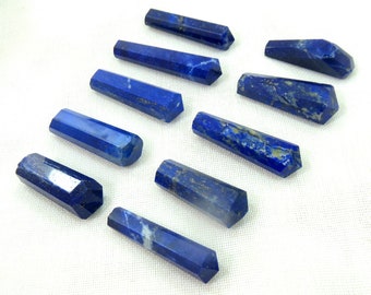 Lapis Lazuli Crystal Points, Gemstone Set - 10 Piece@AR354