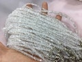 Double Terminated Quartz Crystal Strand, Water Clean (42cm) product logo