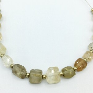 1 Strand Topaz Beads @J662