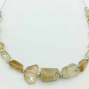 1 Strand Topaz Beads @21