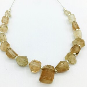 1 Strand Topaz Beads @J98