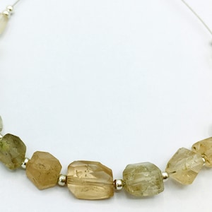 1 Strand Topaz Beads @J90