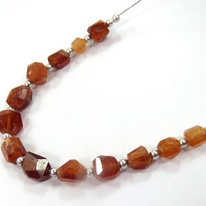 1 Strand Hessonite Garnet Beaded  @AR708