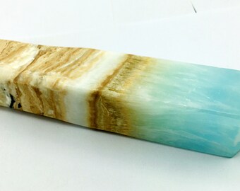 Caribbean Calcite Tower, 7 Inch Crystal Point