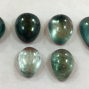 17 Grams Rutile Quartz Cabochons @SS48
